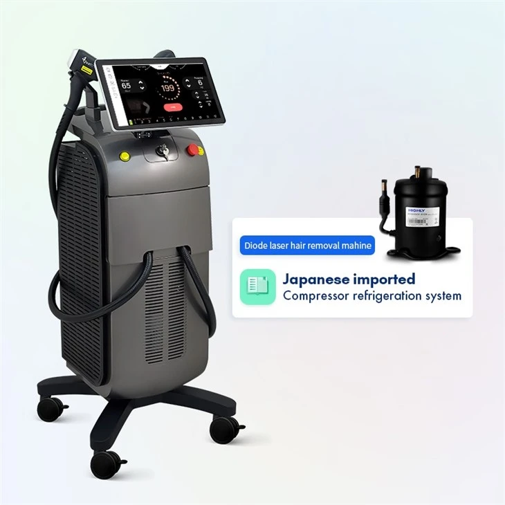 Ice Titanium Diode Laser Hair Removal Machine