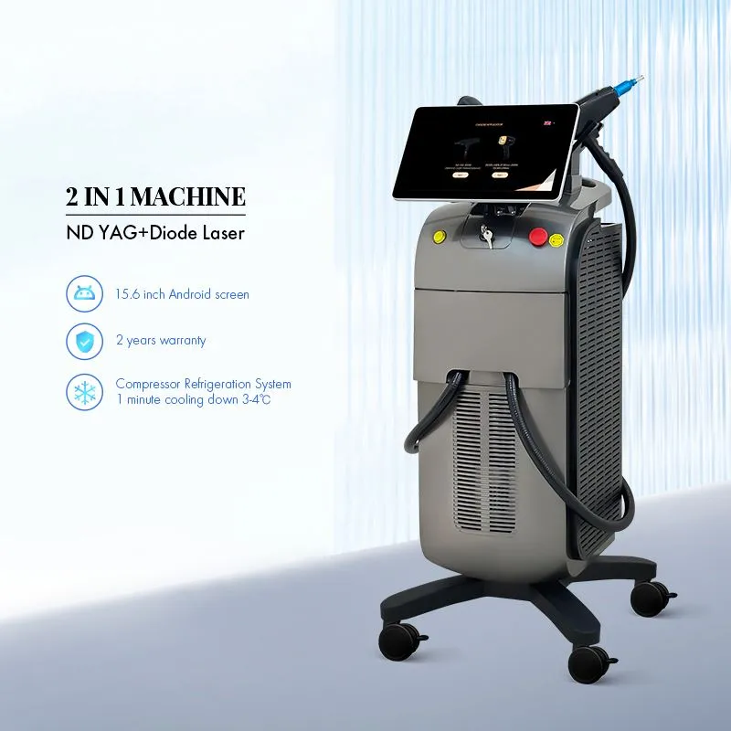 دستگاه Nd YAG+Diode Laser 2 in 1