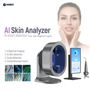 AI Skin Analyzer: 9-سکوی تشخیصی قطعی طیف برای مشاوره های پوست و پوست سر مبتنی...