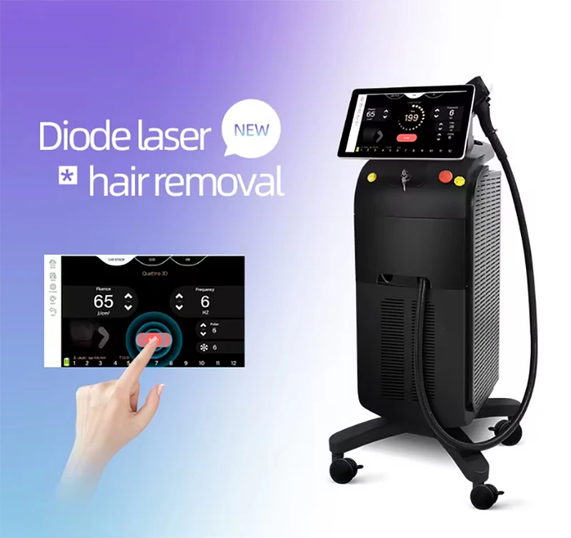 Ice-Titanium-diode-laser-hair-removal-machine